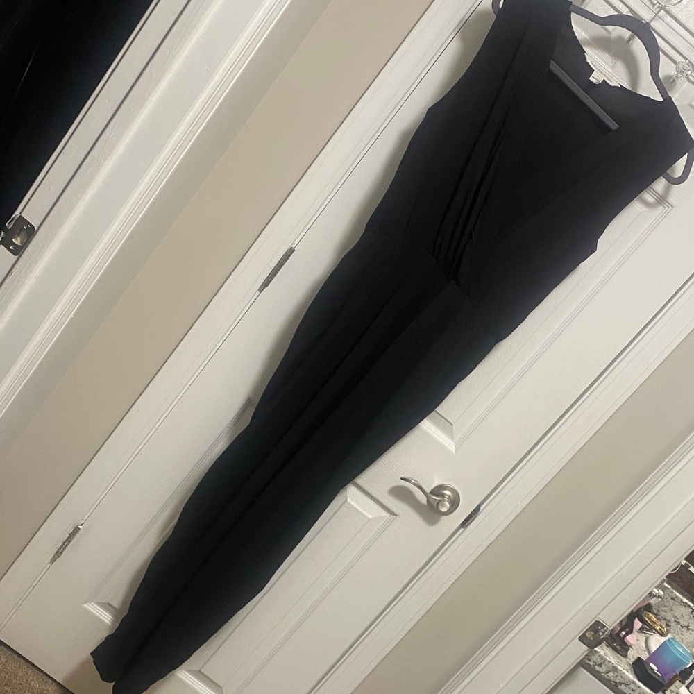 Diane Von Furstenberg Black Jumpsuit